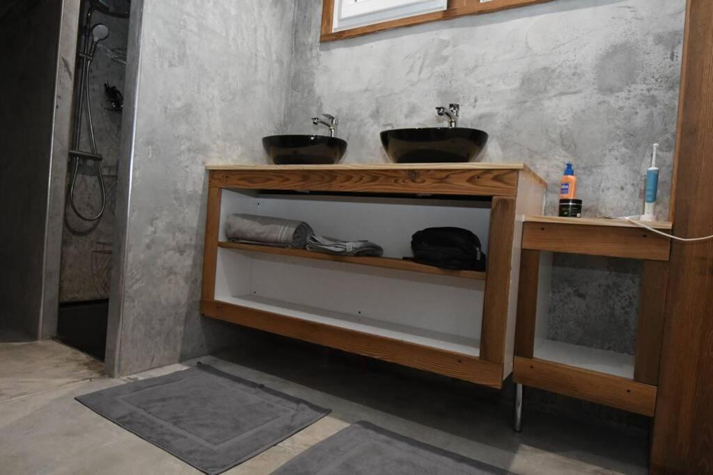Logement Renove Avec Vue Panoramique La Saussaz エクステリア 写真